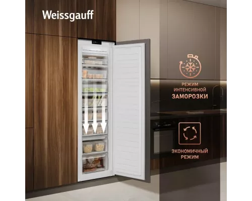 Встраиваемый морозильник Weissgauff WFI 178 V
