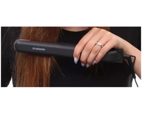 Выпрямитель STARWIND SHE5500 черный/розовый