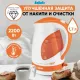 Чайник BBK EK1700P белый/оранжевый