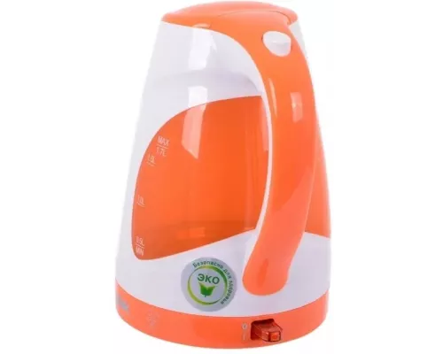 Чайник BBK EK1700P белый/оранжевый