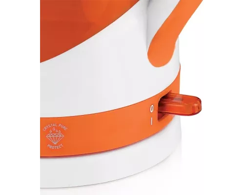 Чайник BBK EK1700P белый/оранжевый