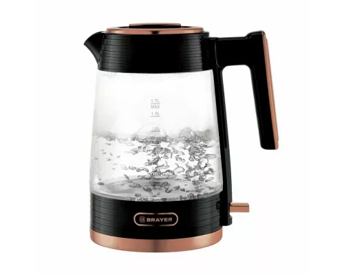 Чайник BRAYER BR1053 черный/золото