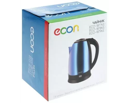 Чайник ECON ECO-1877KE белый металл