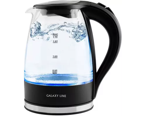 Чайник GALAXY GL 0552 черный/нерж