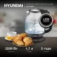 Чайник HYUNDAI HYK-G3804 черный