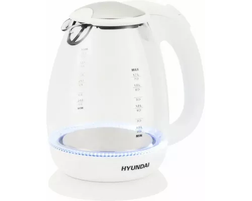 Чайник HYUNDAI HYK-G3805 белый
