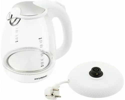 Чайник HYUNDAI HYK-G3805 белый