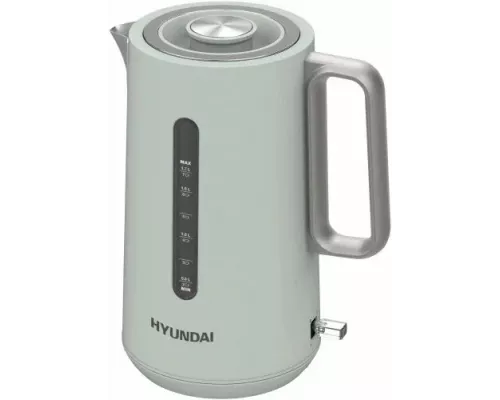 Чайник HYUNDAI HYK-S9999 сетло-зеленый металл