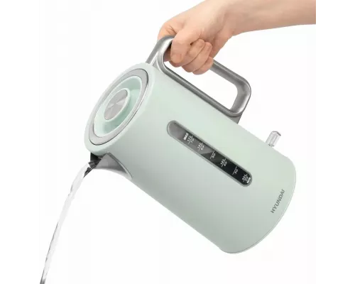 Чайник HYUNDAI HYK-S9999 сетло-зеленый металл