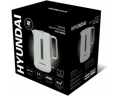 Чайник HYUNDAI HYK-S9999 сетло-зеленый металл