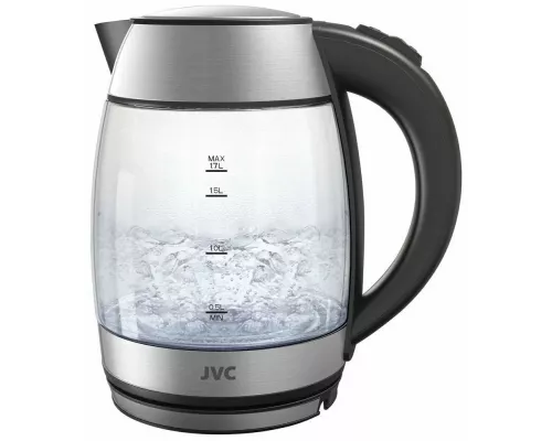 Чайник JVC JK-KE1707 сталь/черный