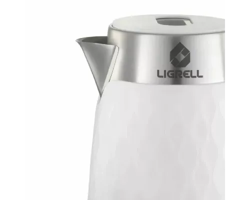 Чайник LIGRELL LEK-1742PS белый