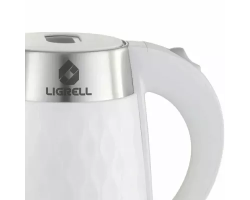 Чайник LIGRELL LEK-1742PS белый
