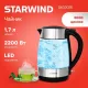 Чайник STARWIND SKG3026 черный/серебристый