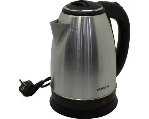 Чайник STARWIND SKS1051 серебристый матовый/черный