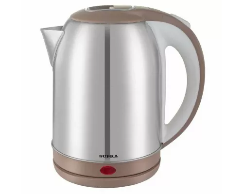 Чайник SUPRA KES-1825 серебристый/бежевый