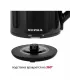 Чайник SUPRA KES-1898 черный/серебристый
