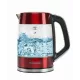Чайник THOMSON K20ES-2001 GLASS красный