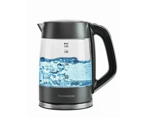 Чайник THOMSON K20ES-2002 GLASS серый