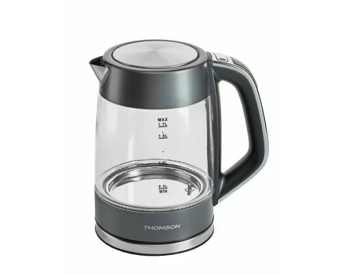 Чайник THOMSON K20ES-2002 GLASS серый