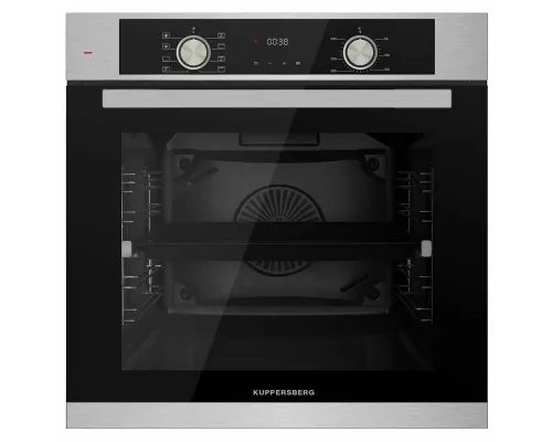 Духовой шкаф KUPPERSBERG HO 608 BX нержавеющая сталь/черный