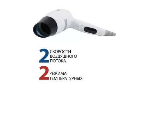 Фен ECON ECO-BH163D белый/синий