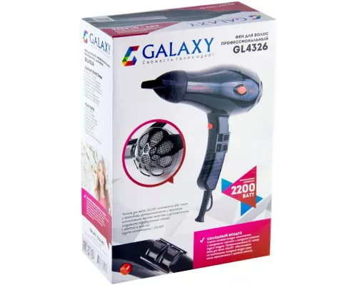 Фен GALAXY GL 4326 черный