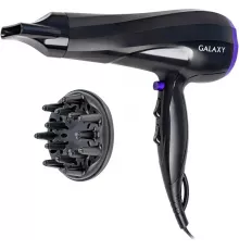 Фен GALAXY GL 4332 черный/фиолетовый