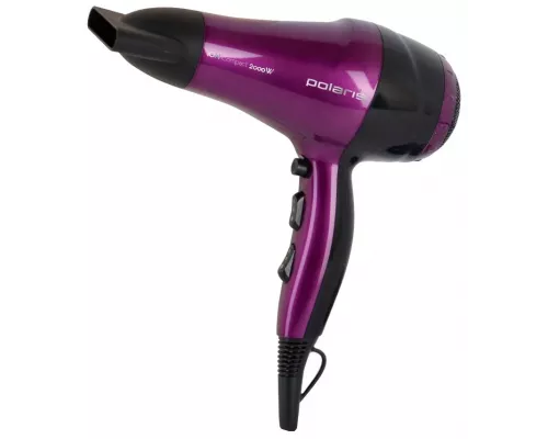 Фен POLARIS PHD 2077i фиолетово-черный