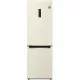 Холодильник LG GC-B459AEMW бежевый