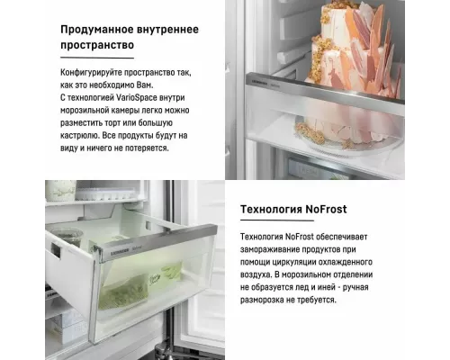 Холодильник LIEBHERR CNsff 5703 серебристый