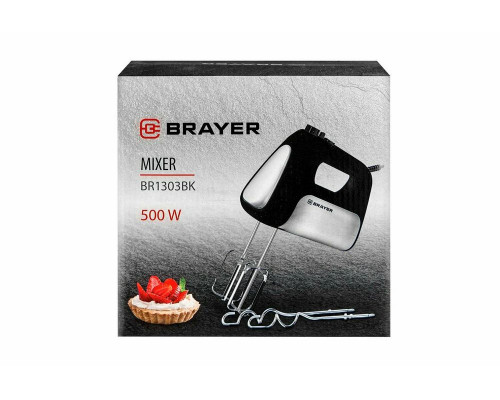 Миксер BRAYER BR1303BK черный Миксер BRAYER BR1303BK черный