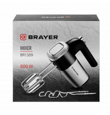 Миксер BRAYER BR1309 черный сталь