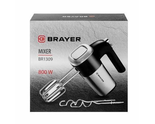 Миксер BRAYER BR1309 черный сталь Миксер BRAYER BR1309 черный сталь
