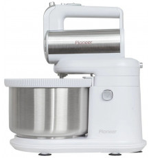 Миксер PIONEER MX345 белый/сталь
