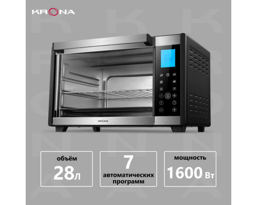 Мини-печь KRONA OFEN 28 BLS Мини-печь KRONA OFEN 28 BLS
