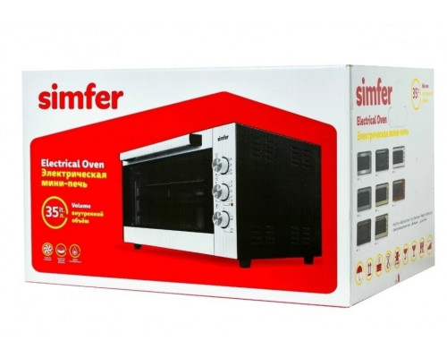 Мини-печь SIMFER M3419 красный