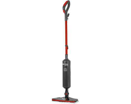 Швабра паровая VITEK VT-8188 красный/черный