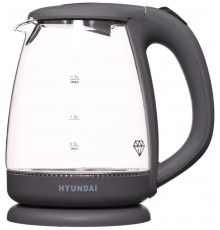Чайник HYUNDAI HYK-G1003 серый