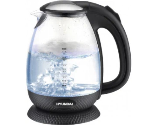 Чайник HYUNDAI HYK-G3804 черный Чайник HYUNDAI HYK-G3804 черный