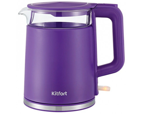 Чайник KITFORT KT-6124-1 фиолетовый