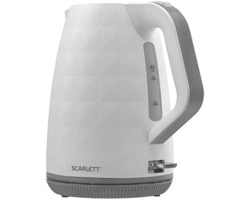 Чайник SCARLETT SC-EK18P49 белый/серый