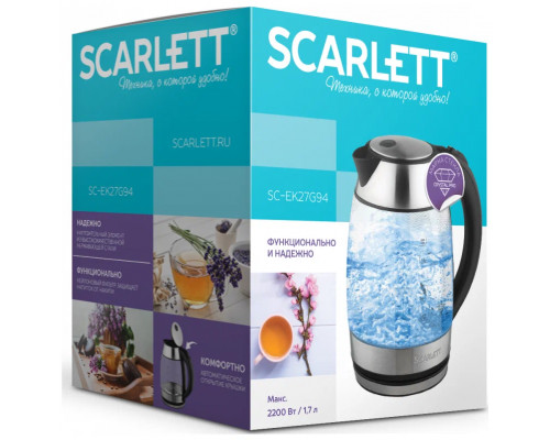 Чайник SCARLETT SC-EK27G94 Чайник SCARLETT SC-EK27G94