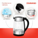 Чайник STARWIND SKG3026 черный/серебристый
