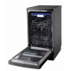 Посудомоечная машина HIBERG F48 1030 B черный