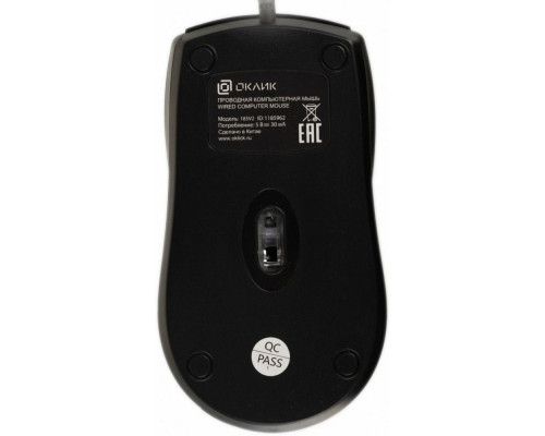 Мышь OKLICK 185V2 черный Мышь OKLICK 185V2 черный