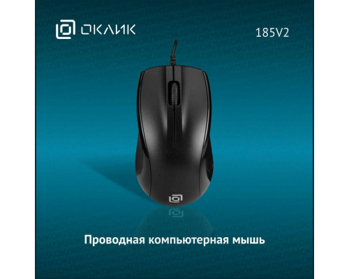 Мышь OKLICK 185V2 черный Мышь OKLICK 185V2 черный