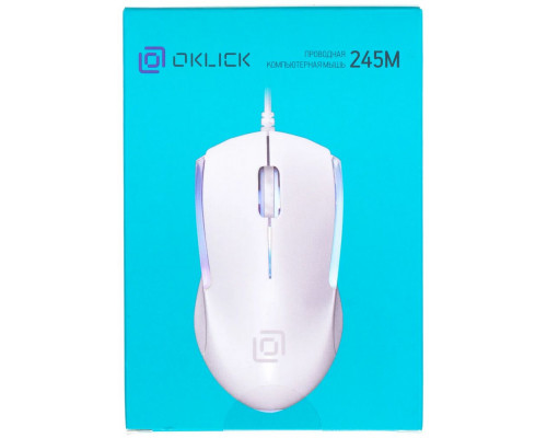 Мышь OKLICK 245M белый Мышь OKLICK 245M белый