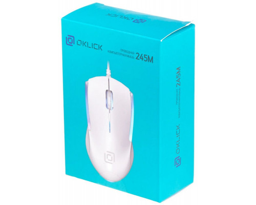 Мышь OKLICK 245M белый Мышь OKLICK 245M белый