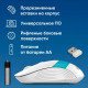 Мышь OKLICK 310MW белый/синий